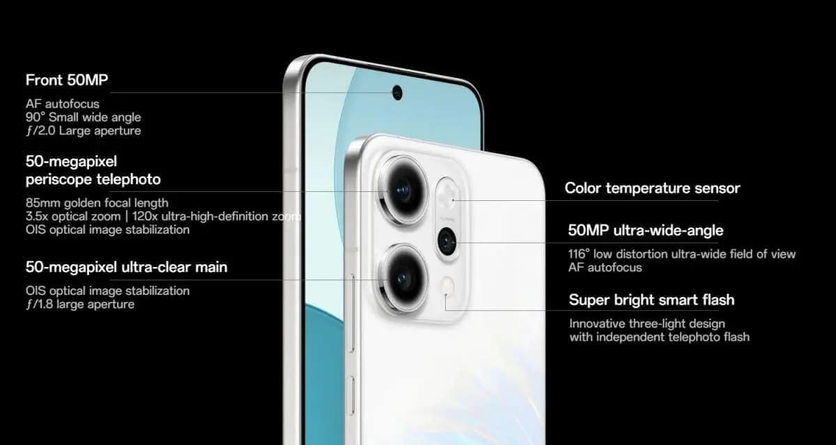 إطلاق OPPO RENO14 وRENO14 PRO ببطاريات كبيرة وكاميرات رباعية بدقة 50 ميجابكسل والمزيد